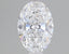 1.2 Carat Certified Oval Loose Stone Lab Grown Diamond