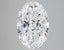 3.7 Carat Certified Oval Loose Stone Lab Grown Diamond