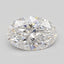 0.9 Carat Certified Oval Loose Stone Lab Grown Diamond