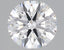 1.5 Carat Certified Round Loose Stone Lab Grown Diamond