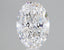 1.6 Carat Certified Oval Loose Stone Lab Grown Diamond