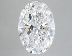 3.1 Carat Certified Oval Loose Stone Lab Grown Diamond