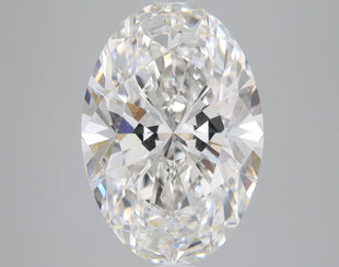 4.2 Carat Certified Oval Loose Stone Lab Grown Diamond