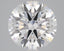 3.4 Carat Certified Round Loose Stone Lab Grown Diamond