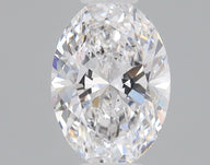 0.9 Carat Certified Oval Loose Stone Lab Grown Diamond