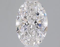 0.9 Carat Certified Oval Loose Stone Lab Grown Diamond