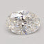 0.9 Carat Certified Oval Loose Stone Lab Grown Diamond