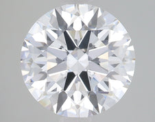 3.1 Carat Certified Round Loose Stone Lab Grown Diamond