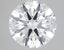 3.3 Carat Certified Round Loose Stone Lab Grown Diamond