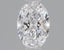 0.9 Carat Certified Oval Loose Stone Lab Grown Diamond