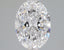 1.6 Carat Certified Oval Loose Stone Lab Grown Diamond