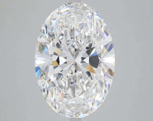 4.3 Carat Certified Oval Loose Stone Lab Grown Diamond