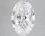 2.4 Carat Certified Oval Loose Stone Lab Grown Diamond