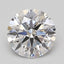 2.5 Carat Certified Round Loose Stone Lab Grown Diamond