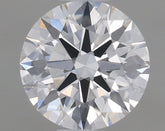 0.6 Carat Certified Round Loose Stone Lab Grown Diamond