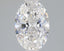 1.5 Carat Certified Oval Loose Stone Lab Grown Diamond