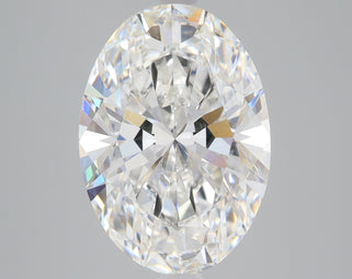 4.6 Carat Certified Oval Loose Stone Lab Grown Diamond