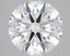 3.4 Carat Certified Round Loose Stone Lab Grown Diamond