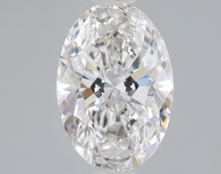 1 Carat Certified Oval Loose Stone Lab Grown Diamond