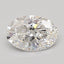 1 Carat Certified Oval Loose Stone Lab Grown Diamond