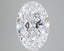 5 Carat Certified Oval Loose Stone Lab Grown Diamond