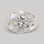 0.7 Carat Certified Oval Loose Stone Lab Grown Diamond