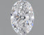 0.5 Carat Certified Oval Loose Stone Lab Grown Diamond