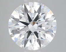 3.1 Carat Certified Round Loose Stone Lab Grown Diamond