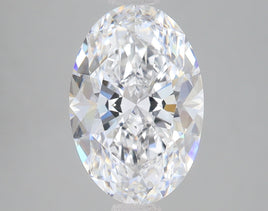 2.5 Carat Certified Oval Loose Stone Lab Grown Diamond