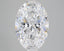 5 Carat Certified Oval Loose Stone Lab Grown Diamond