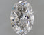 0.5 Carat Certified Oval Loose Stone Lab Grown Diamond