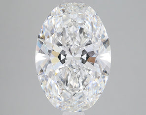 3.4 Carat Certified Oval Loose Stone Lab Grown Diamond