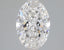 1.6 Carat Certified Oval Loose Stone Lab Grown Diamond