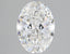 2 Carat Certified Oval Loose Stone Lab Grown Diamond