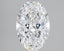 2.5 Carat Certified Oval Loose Stone Lab Grown Diamond