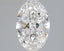 1.4 Carat Certified Oval Loose Stone Lab Grown Diamond