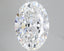 3.8 Carat Certified Oval Loose Stone Lab Grown Diamond