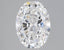 1.6 Carat Certified Oval Loose Stone Lab Grown Diamond