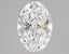 1.4 Carat Certified Oval Loose Stone Lab Grown Diamond