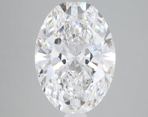 3.9 Carat Certified Oval Loose Stone Lab Grown Diamond