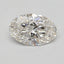 0.7 Carat Certified Oval Loose Stone Lab Grown Diamond