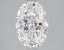 1.6 Carat Certified Oval Loose Stone Lab Grown Diamond