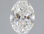 1.5 Carat Certified Oval Loose Stone Lab Grown Diamond