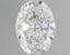 0.6 Carat Certified Oval Loose Stone Lab Grown Diamond