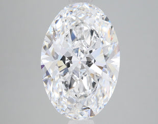 3.8 Carat Certified Oval Loose Stone Lab Grown Diamond