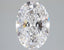 2.3 Carat Certified Oval Loose Stone Lab Grown Diamond