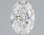 1 Carat Certified Oval Loose Stone Lab Grown Diamond