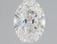 1 Carat Certified Oval Loose Stone Lab Grown Diamond