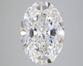 4.8 Carat Certified Oval Loose Stone Lab Grown Diamond