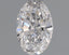 0.5 Carat Certified Oval Loose Stone Lab Grown Diamond